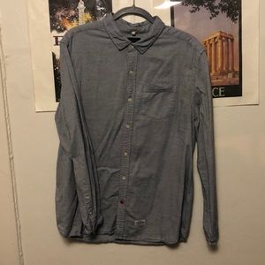 Urban outfitters Blue button down shirt